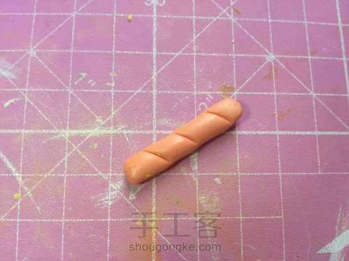 【微缩】热狗面包 第8步