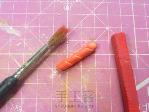 【微缩】热狗面包 第9步