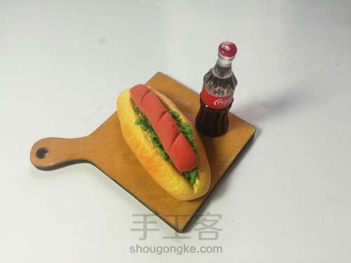 【微缩】热狗面包 第11步