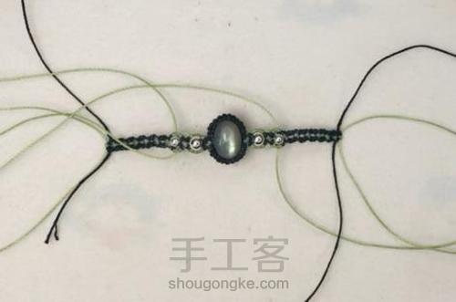 【原创设计】拉长石戒指——绿韵 第11步