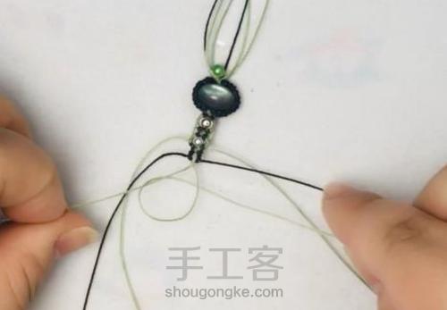 【原创设计】拉长石戒指——绿韵 第10步