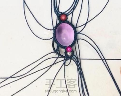 复古风手链的编法 第16步