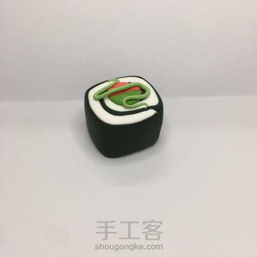 【原创】粘土手作 寿司系列 第5步