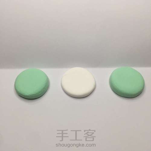 【原创】粘土手作 萝卜小蛋糕 第3步