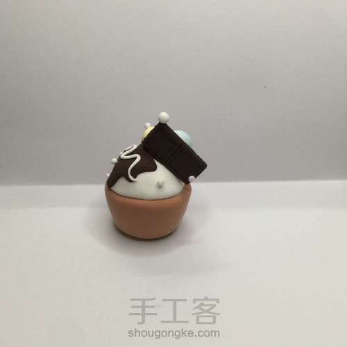 【原创】粘土手作 纸杯小蛋糕🍰 第7步