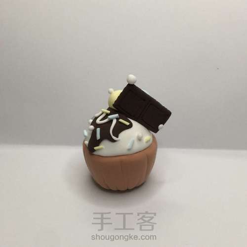 【原创】粘土手作 纸杯小蛋糕🍰 第8步