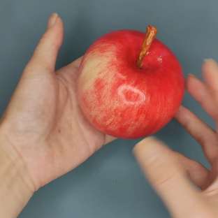 【原创】粘土手作  真.苹果