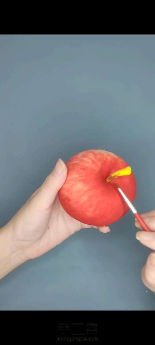 【原创】粘土手作 真.苹果 第10步