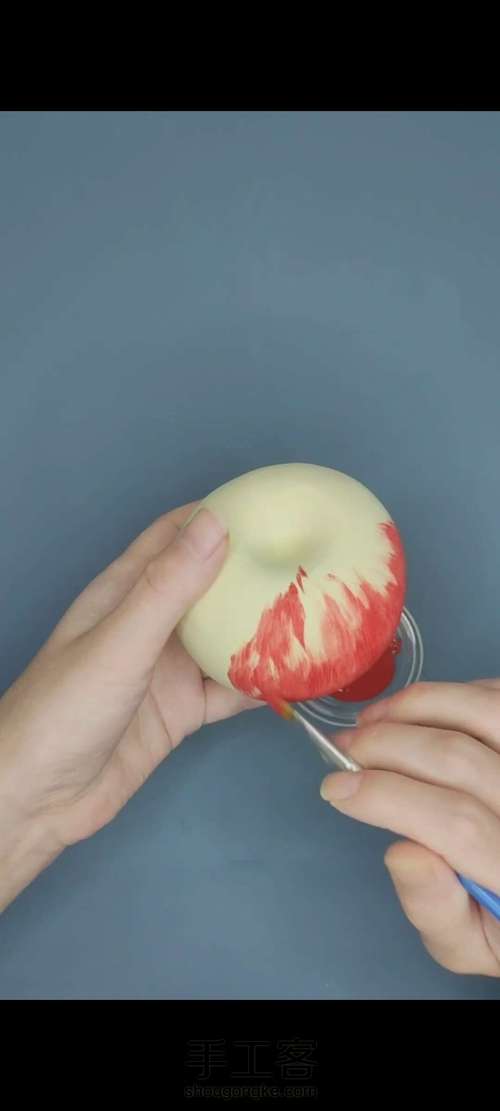 【原创】粘土手作 真.苹果 第5步