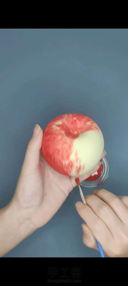 【原创】粘土手作 真.苹果 第6步