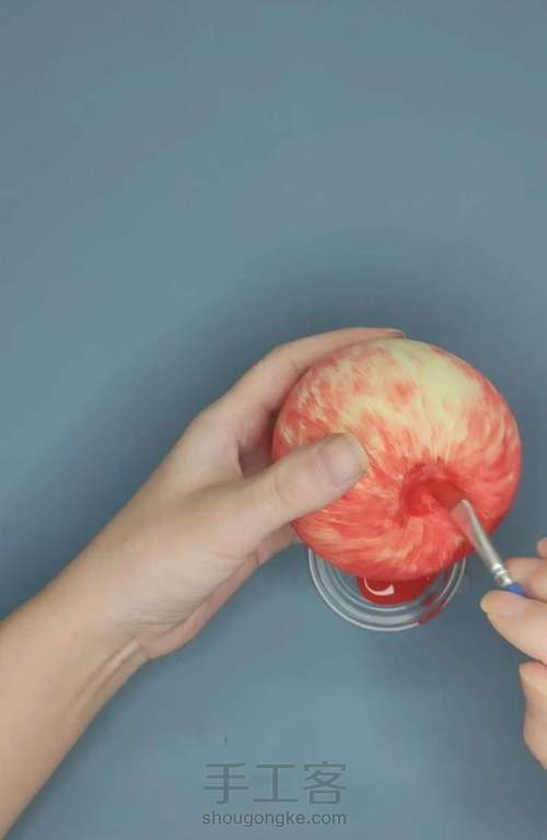 【原创】粘土手作 真.苹果 第7步