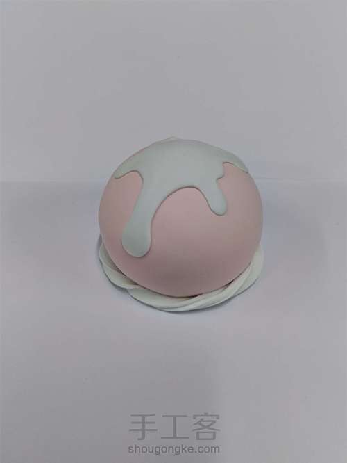 【原创】粘土手作 熊熊蛋糕 第3步