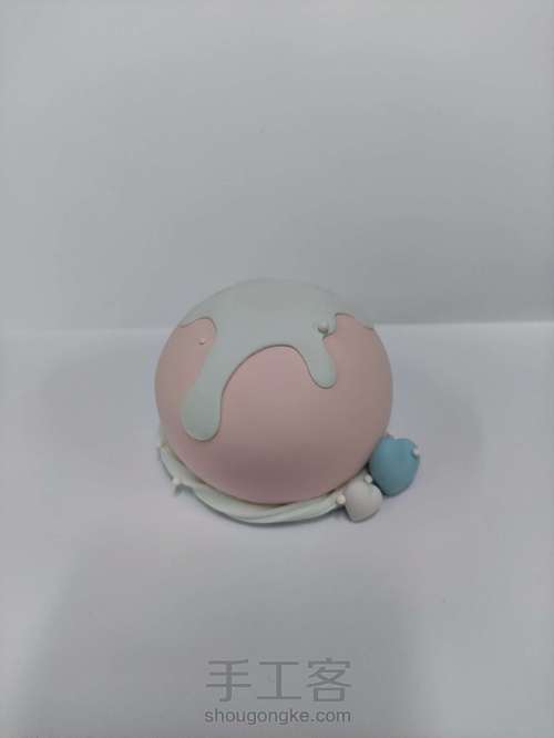 【原创】粘土手作 熊熊蛋糕 第4步