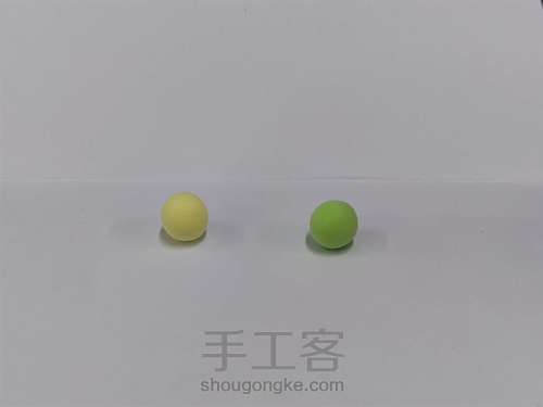 【原创】粘土手作 马卡龙气球小蛋糕 第1步