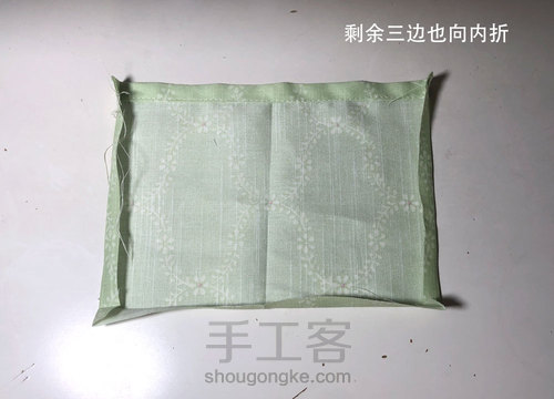 十个新手小白手工包教程（一）基础手提包的制作 第11步