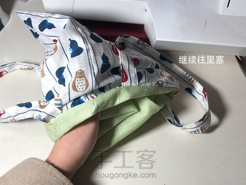 十个新手小白手工包教程（一）基础手提包的制作 第21步