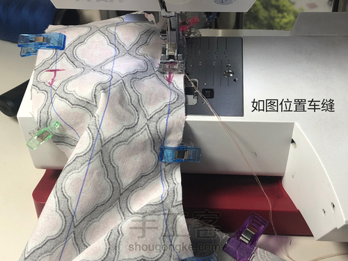 十个新手小白缝纫包（八） 第9步