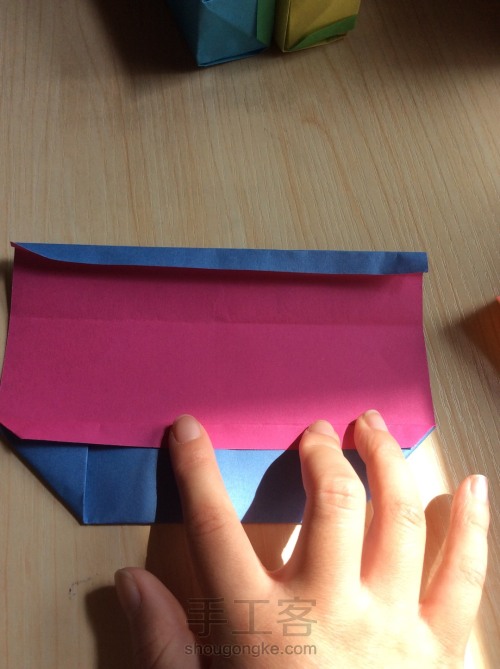文具盒折纸 第10步