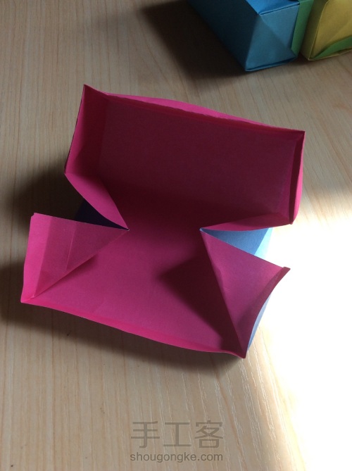 文具盒折纸 第14步