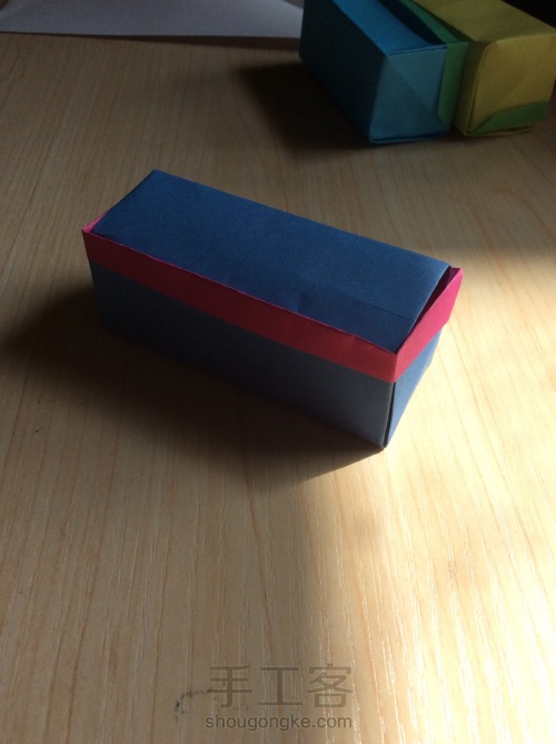 文具盒折纸 第15步