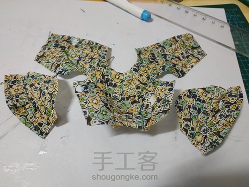 30心怡娃娃——娃衣——荷叶袖连衣裙（小布也可穿）6分娃衣 第7步