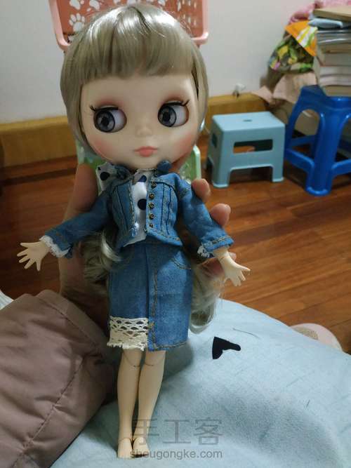 小布牛仔上衣 第10步