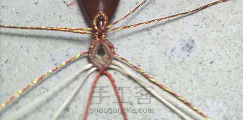 简单水滴形耳钉(多用途造型) 第12步