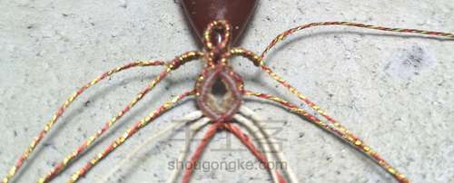 简单水滴形耳钉（多用途造型） 第13步