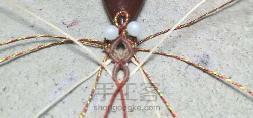 简单水滴形耳钉（多用途造型） 第15步