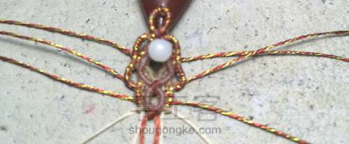 简单水滴形耳钉(多用途造型) 第19步