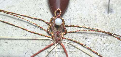 简单水滴形耳钉（多用途造型） 第20步