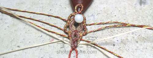 简单水滴形耳钉（多用途造型） 第21步