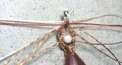 简单水滴形耳钉(多用途造型) 第22步