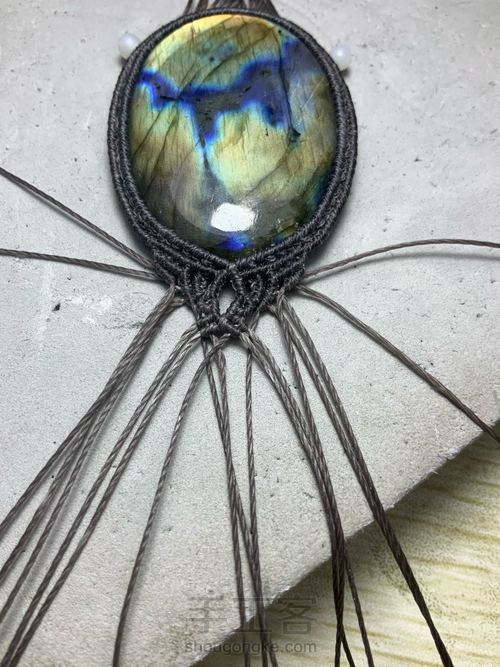 简单的大石头项链 第6步