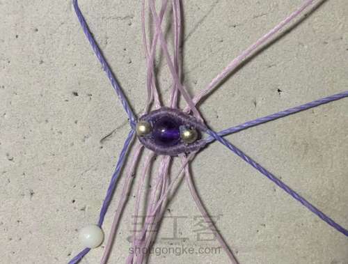 【原创】调节扣和尾扣 第4步