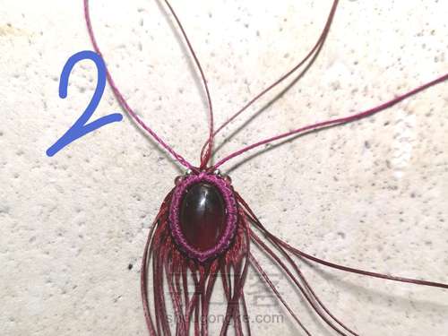 【原创】吊坠手绳通用款过程记录 第2步