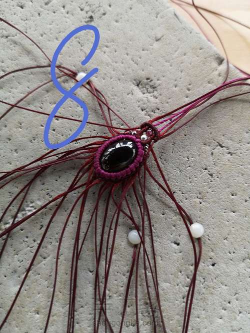 【原创】吊坠手绳通用款过程记录 第8步