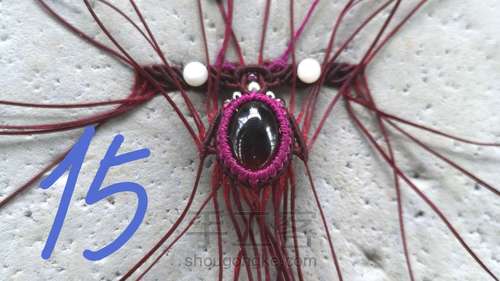 【原创】吊坠手绳通用款过程记录 第15步