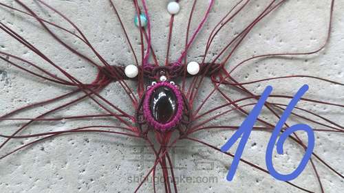 【原创】吊坠手绳通用款过程记录 第16步