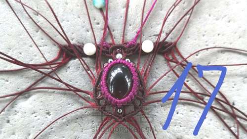 【原创】吊坠手绳通用款过程记录 第17步