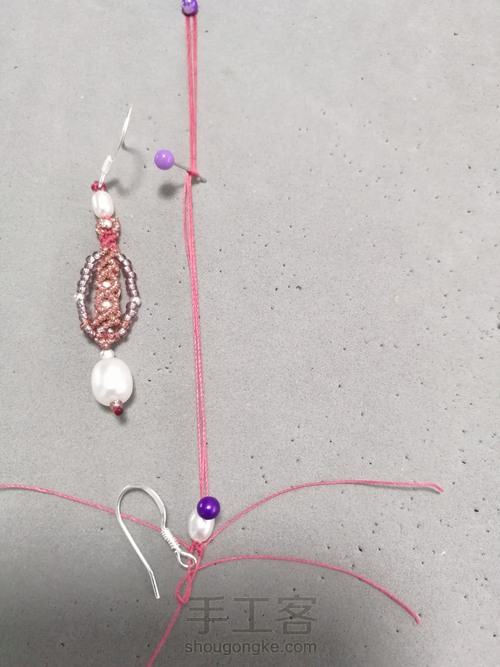 【耳坠系列】3⃣️原创复古风 第1步