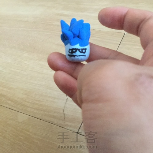 植物大战僵尸-冰川菇 第4步