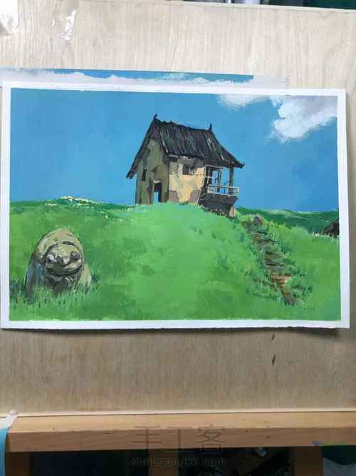 草地 第3步