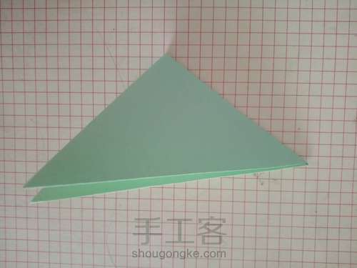 爱心剪纸 第3步