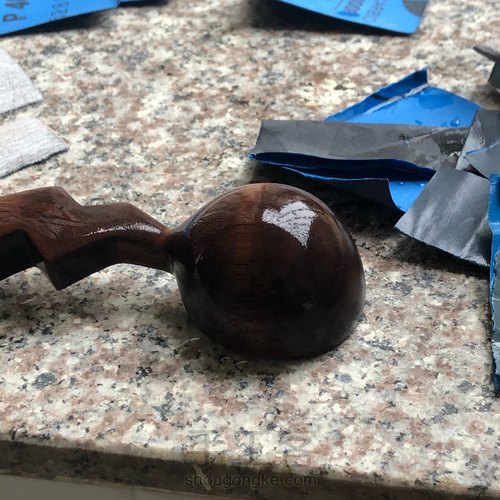 皮卡丘之尾木勺制作 第14步