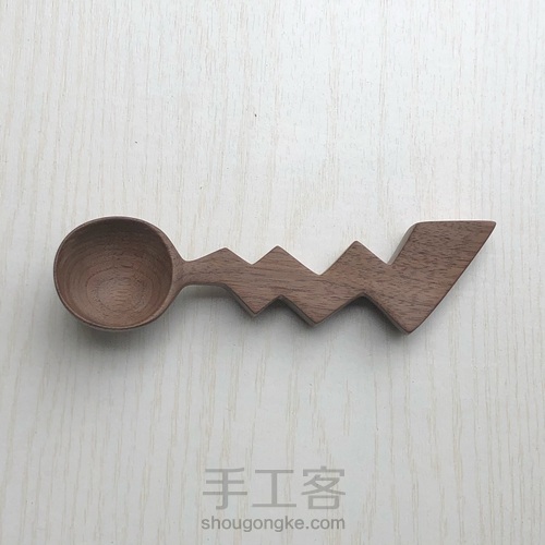 皮卡丘之尾木勺制作 第15步