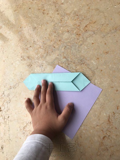 超好玩弹簧玩具礼盒折纸教程 第7步