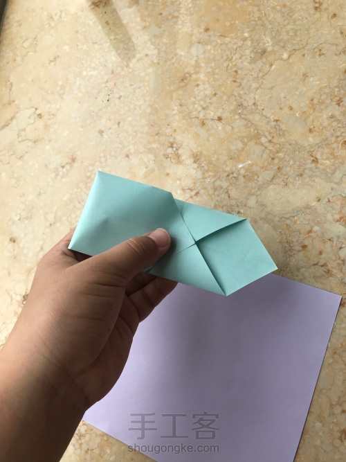 超好玩弹簧玩具礼盒折纸教程 第9步