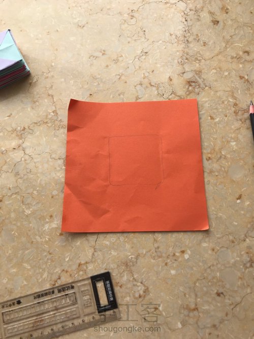 超好玩弹簧玩具礼盒折纸教程 第48步