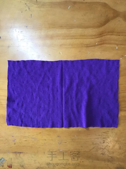 娃娃褲子-紫色泡泡褲 第2步